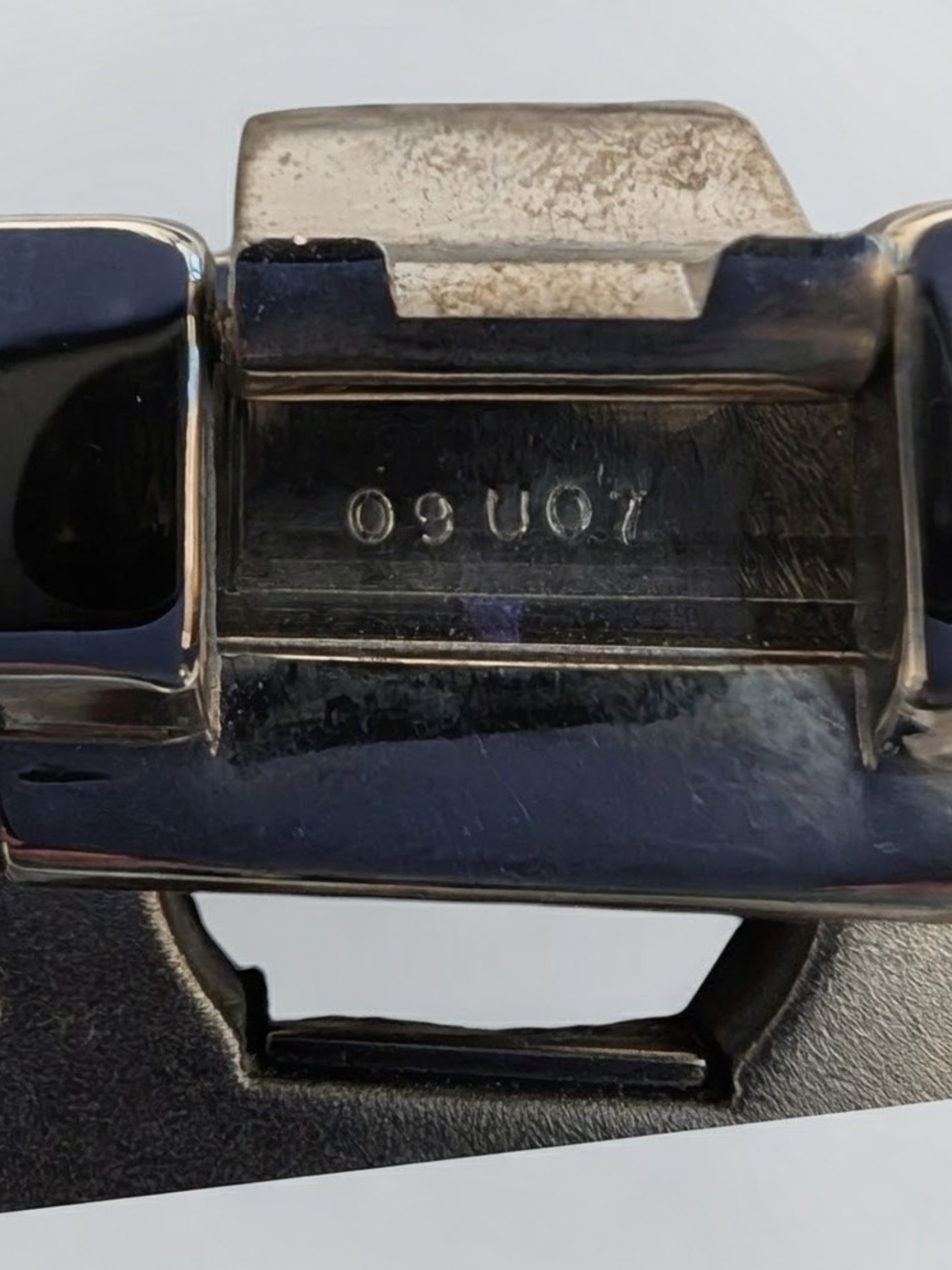 Classic Black Leather Belt - Picture 4 of 10